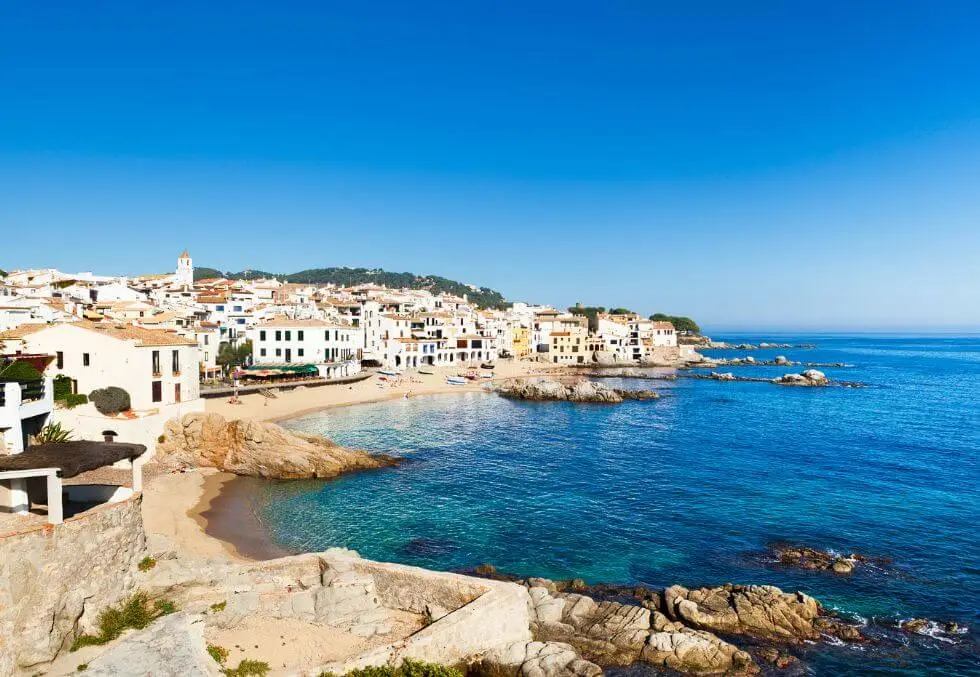 calella de palafrugell a la costa brava