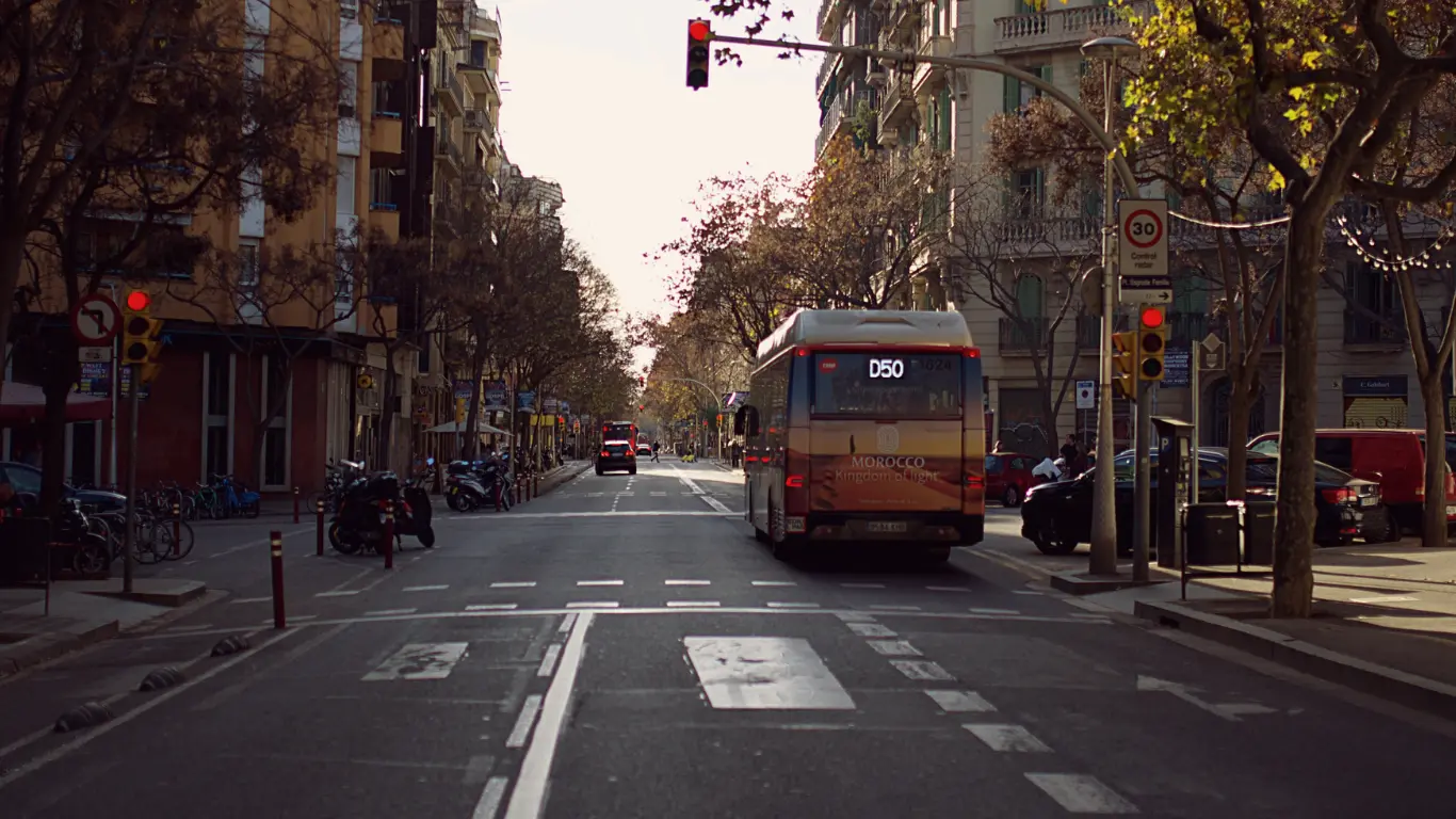 Bus de Barcelona transporte publico